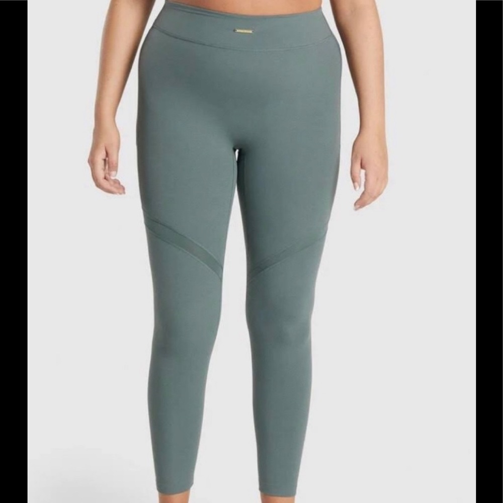 Green Gymshark x Whitney Simmons Mesh Leggings XXL
